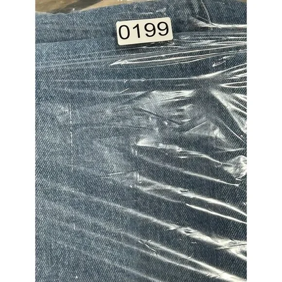 Levi's 550 Vintage 90s Men's 38‎ Relaxed Baggy Straight Denim Blue Jeans - Picture 9 of 9